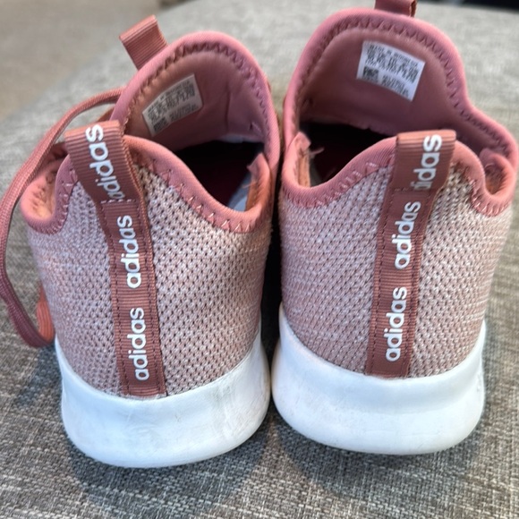 Adidas Pink Knit Sneakers with White Sole - Picture 4 of 10